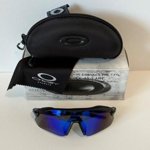 Oakley Radar EV PRIZM Polarized Blue OO9208 Black Frame - Picture 3 of 8
